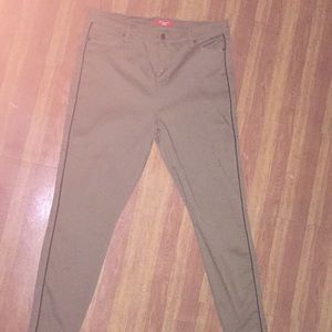 Pants- Olive Green - Guess